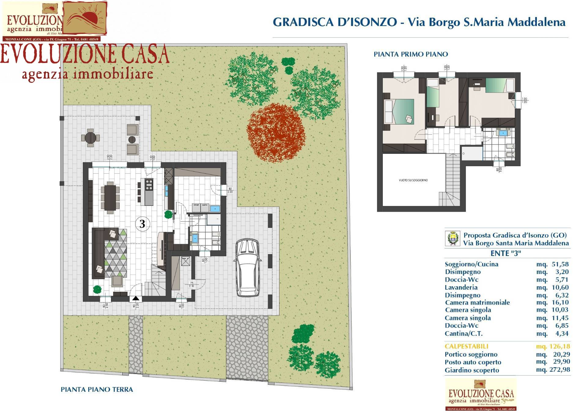 Casa indipendente di 151 mq a Gradisca d'Isonzo