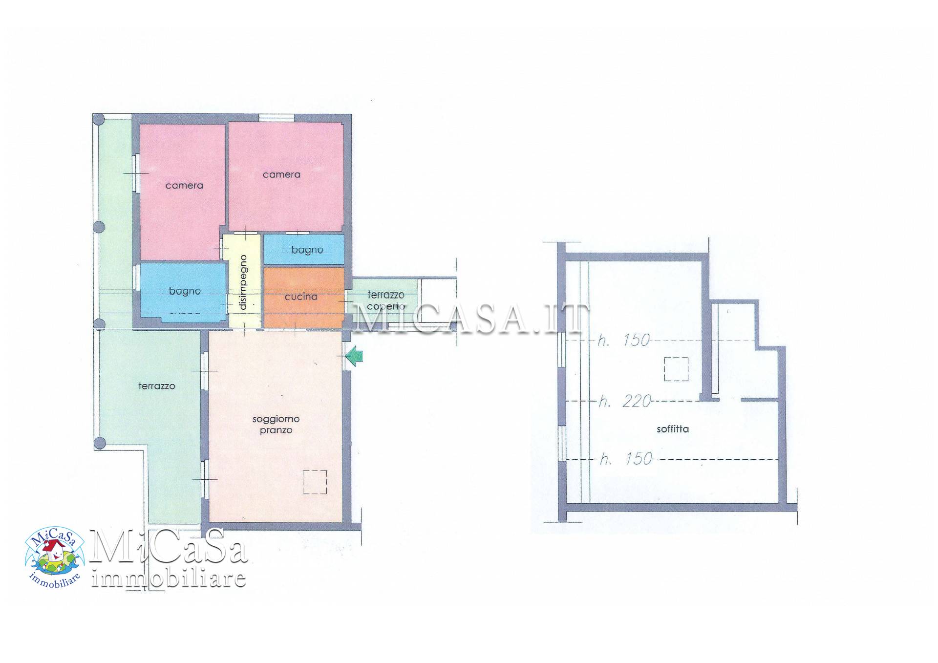  pisa vendita quart: 1 tirrenia mi-casa-immobiliare