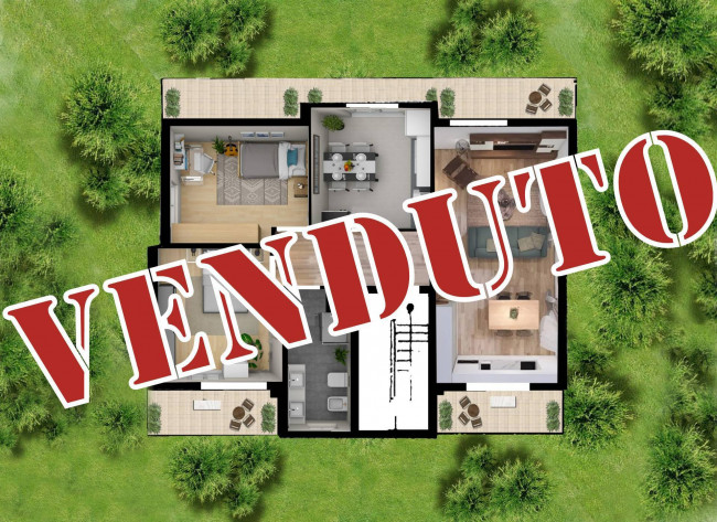 Porzione villa in vendita a Roncello