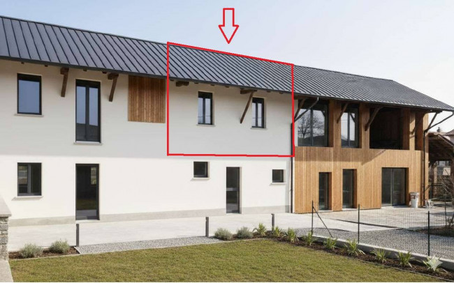 Porzione villa in vendita a Busnago