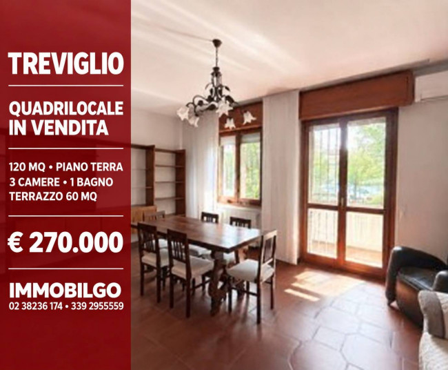 Quadrilocale in vendita a Treviglio