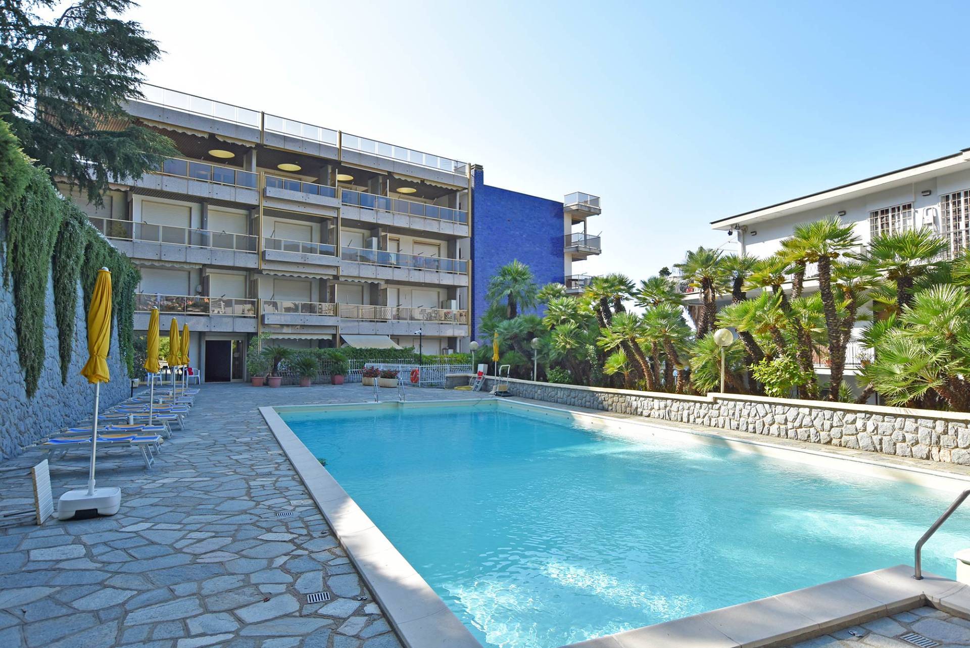 Generous one-bedroom apartment for sale in San Remo’s prestigious “Residenza Devachan”, one of San Remo’s most sought-after residences