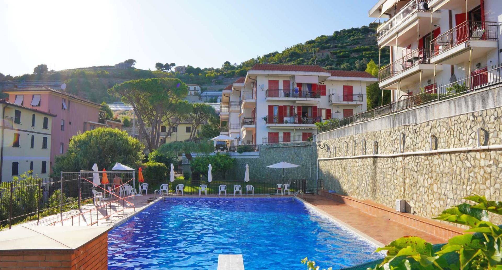 One bedroom apartment for sale with communal swimming pool