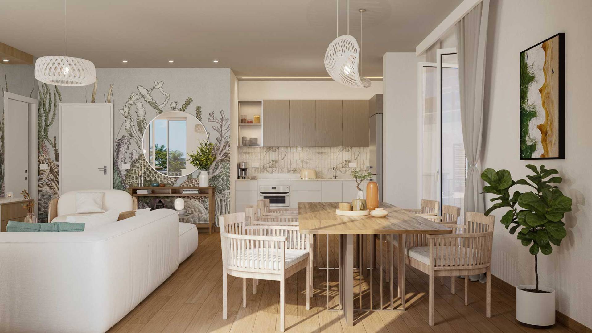 Villa Nouveau, Bordighera, 2 bedroom apartment for sale in energy class A4