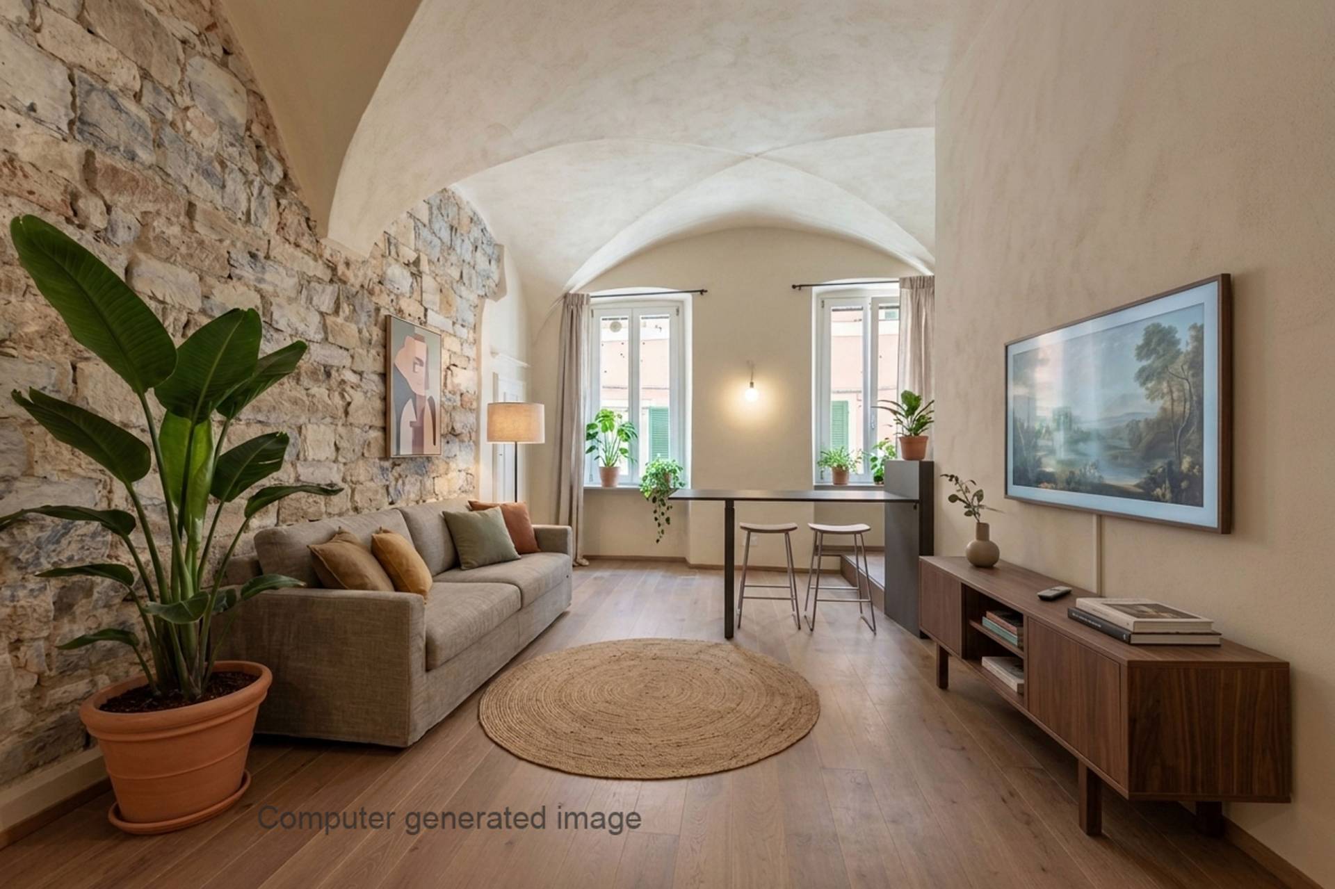 Fully renovated apartment in the historic centre of Santo Stefano al Mare