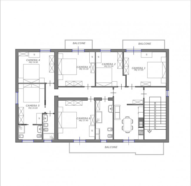 camere singole in affitto a Chieti