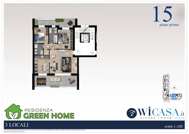 3 Locali in vendita a Pioltello