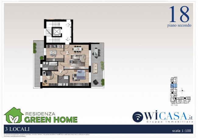 3 Locali in vendita a Pioltello