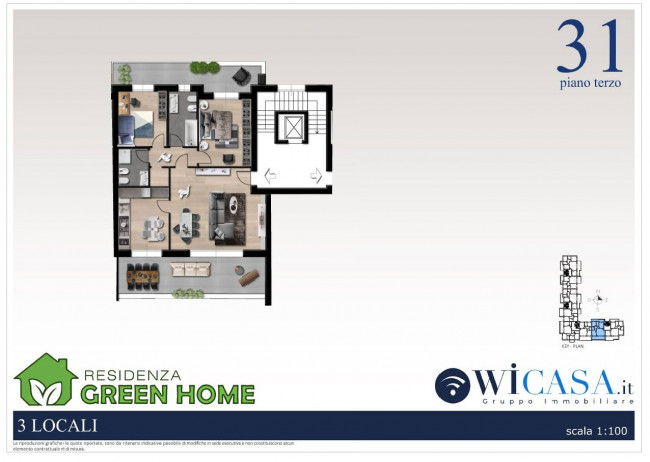 3 Locali in vendita a Pioltello