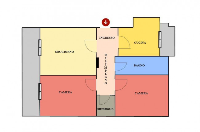3 Locali in vendita a Segrate