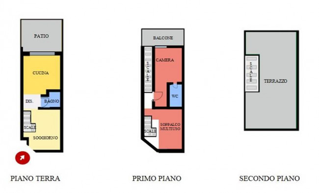3 Locali in vendita a Milano