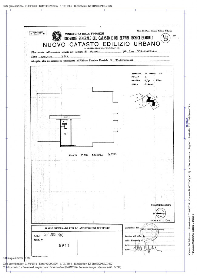 Appartamento in vendita a Aviano