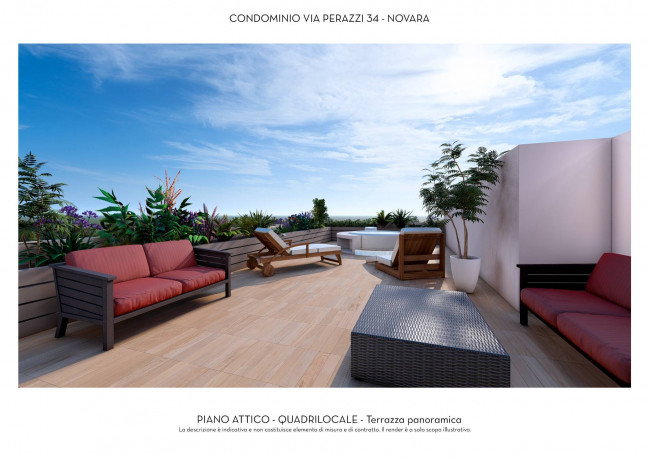 Attico in vendita a Novara