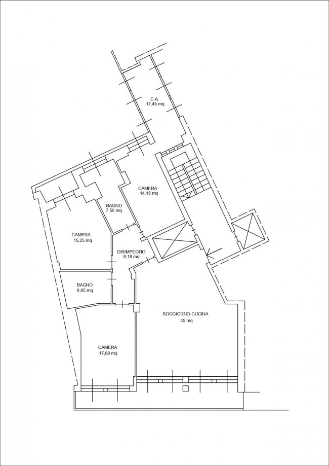 4 rooms for sale in Novara