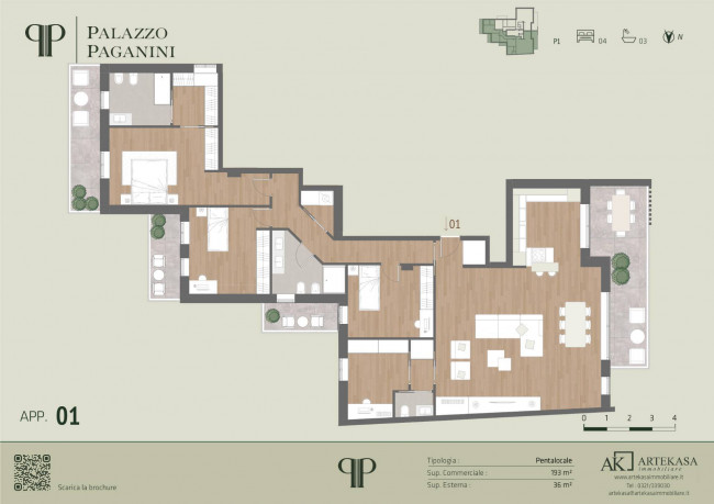 5 LOCALI in vendita a Novara