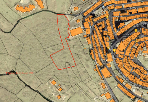 Terreno edificabile in vendita a Palombara Sabina (RM)
