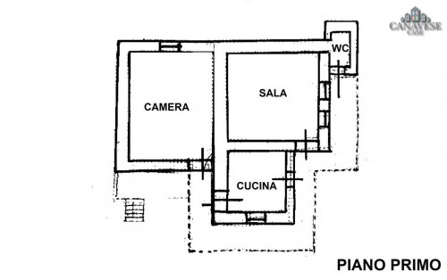 Casa semindipendente in vendita a Valchiusa