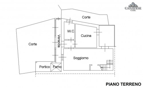 Casa semindipendente in vendita a Castellamonte