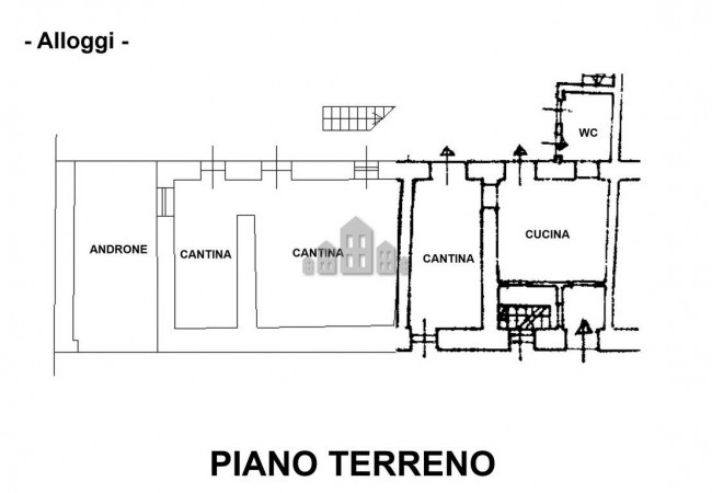 Casa semindipendente in vendita a Agliè