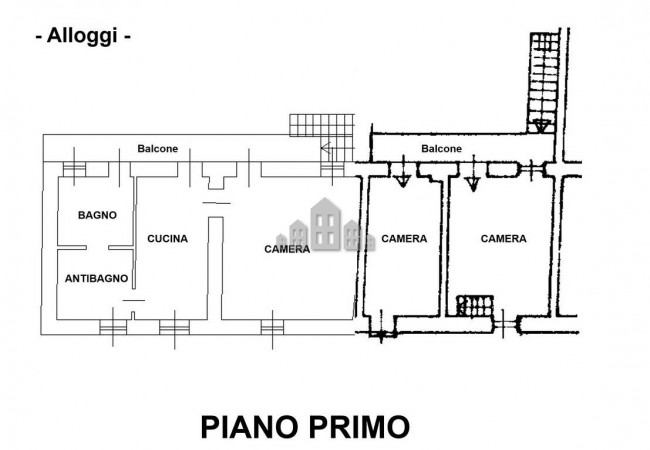 Casa semindipendente in vendita a Agliè