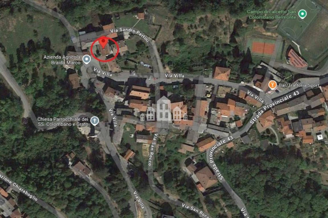 Casa semindipendente in vendita a San Colombano Belmonte