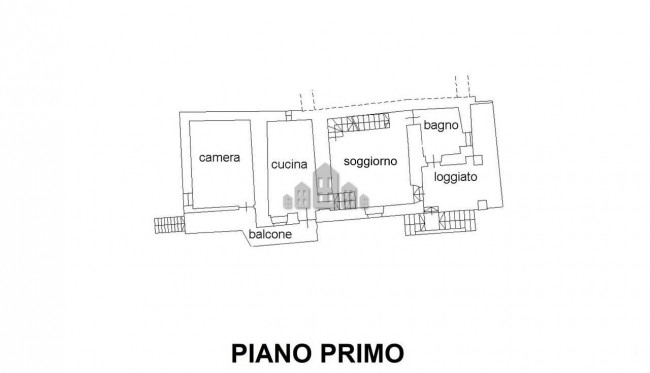 Casa semindipendente in vendita a Rueglio