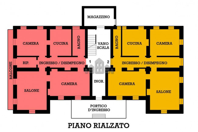 Palazzina in vendita a Forno Canavese