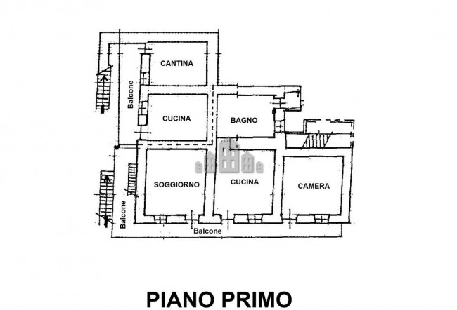 Casa semindipendente in vendita a Sparone