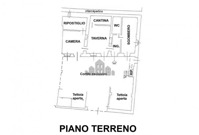 Casa semindipendente in vendita a Vestignè
