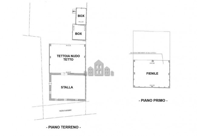 Casa semindipendente in vendita a San Giorgio Canavese
