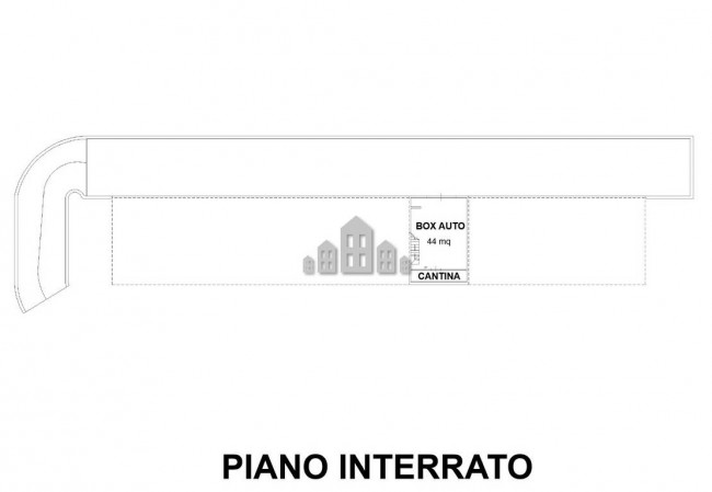 Mid-terrace villa for sale in Castellamonte