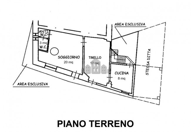 Casa semindipendente in vendita a Castellamonte
