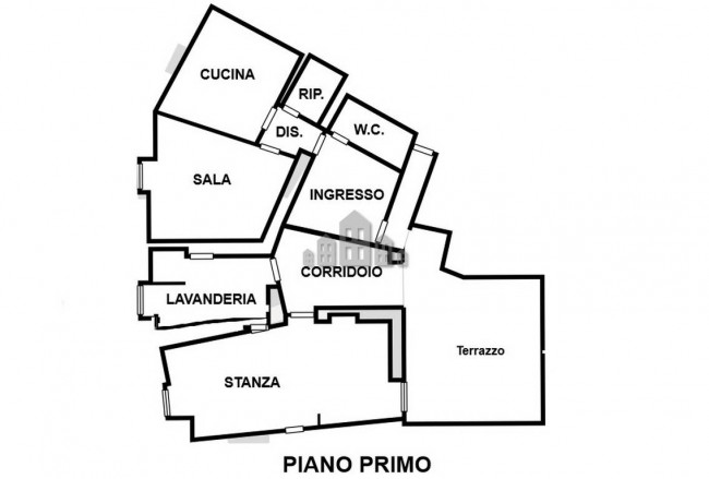 Casa semindipendente in vendita a Rueglio