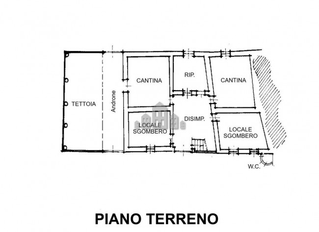 Casa semindipendente in vendita a Traversella