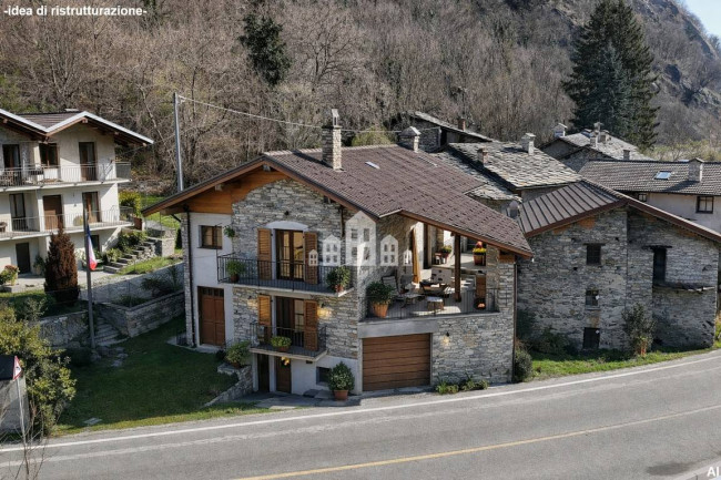 Casa semindipendente in vendita a Locana