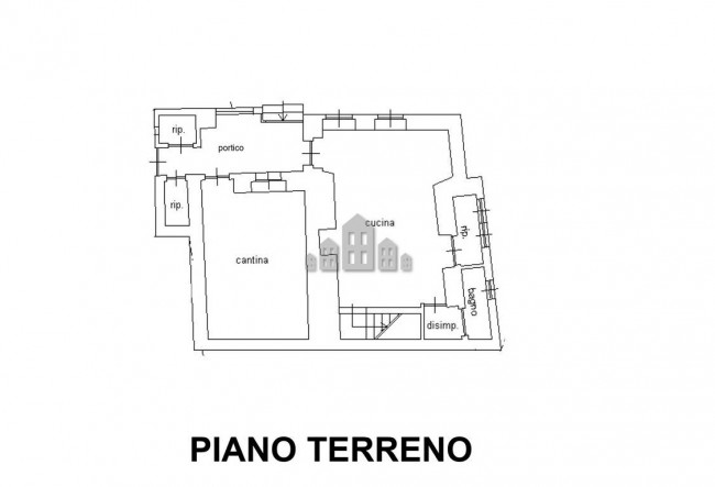 Casa semindipendente in vendita a Alpette