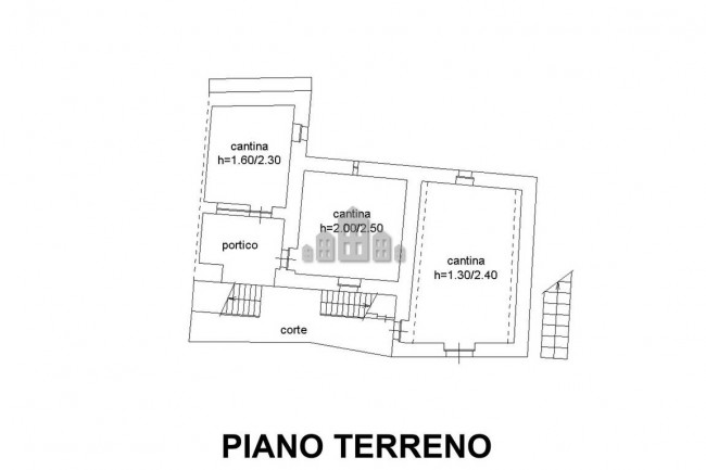 Casa semindipendente in vendita a Valchiusa