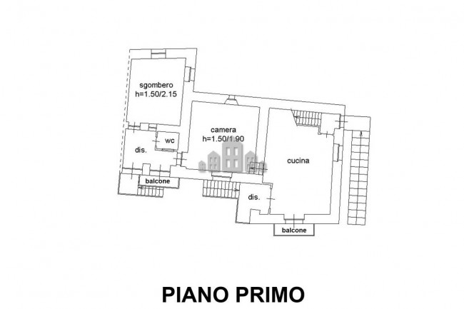 Casa semindipendente in vendita a Valchiusa