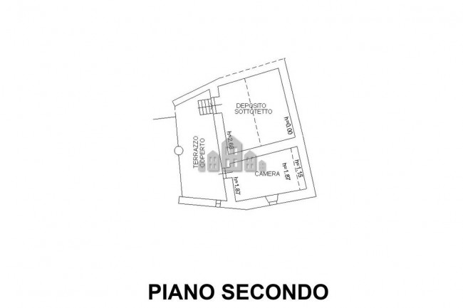 Casa semindipendente in vendita a Traversella