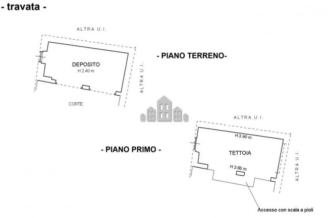 Casa semindipendente in vendita a San Martino Canavese