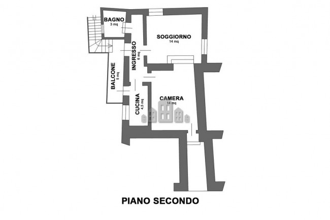 Half-duplex for sale in Pratiglione