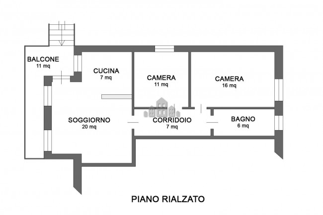 Appartamento in vendita a Rivara