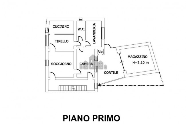 Casa semindipendente in vendita a Valchiusa