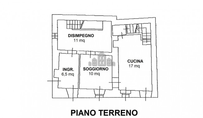 Casa semindipendente in vendita a Agliè