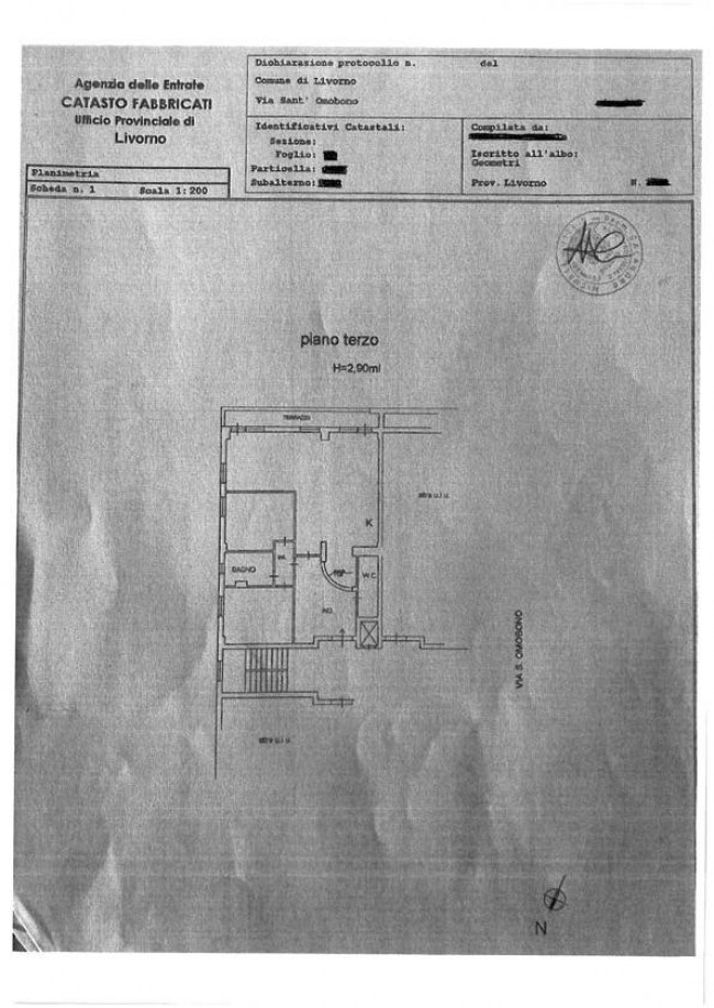 Appartamento in vendita a Centro, Livorno (LI)