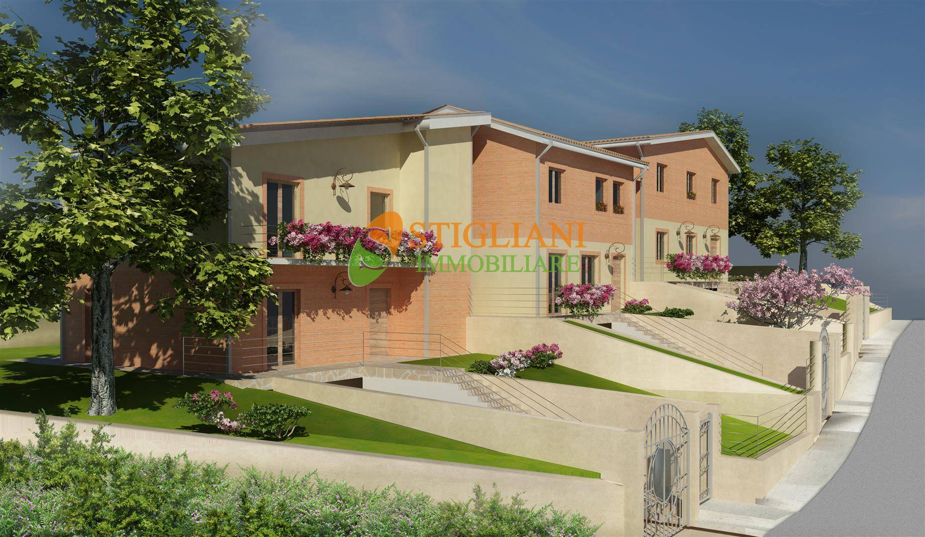 Villa FERRAZZANO vendita  C.da Sambuco  Stigliani Immobiliare srl