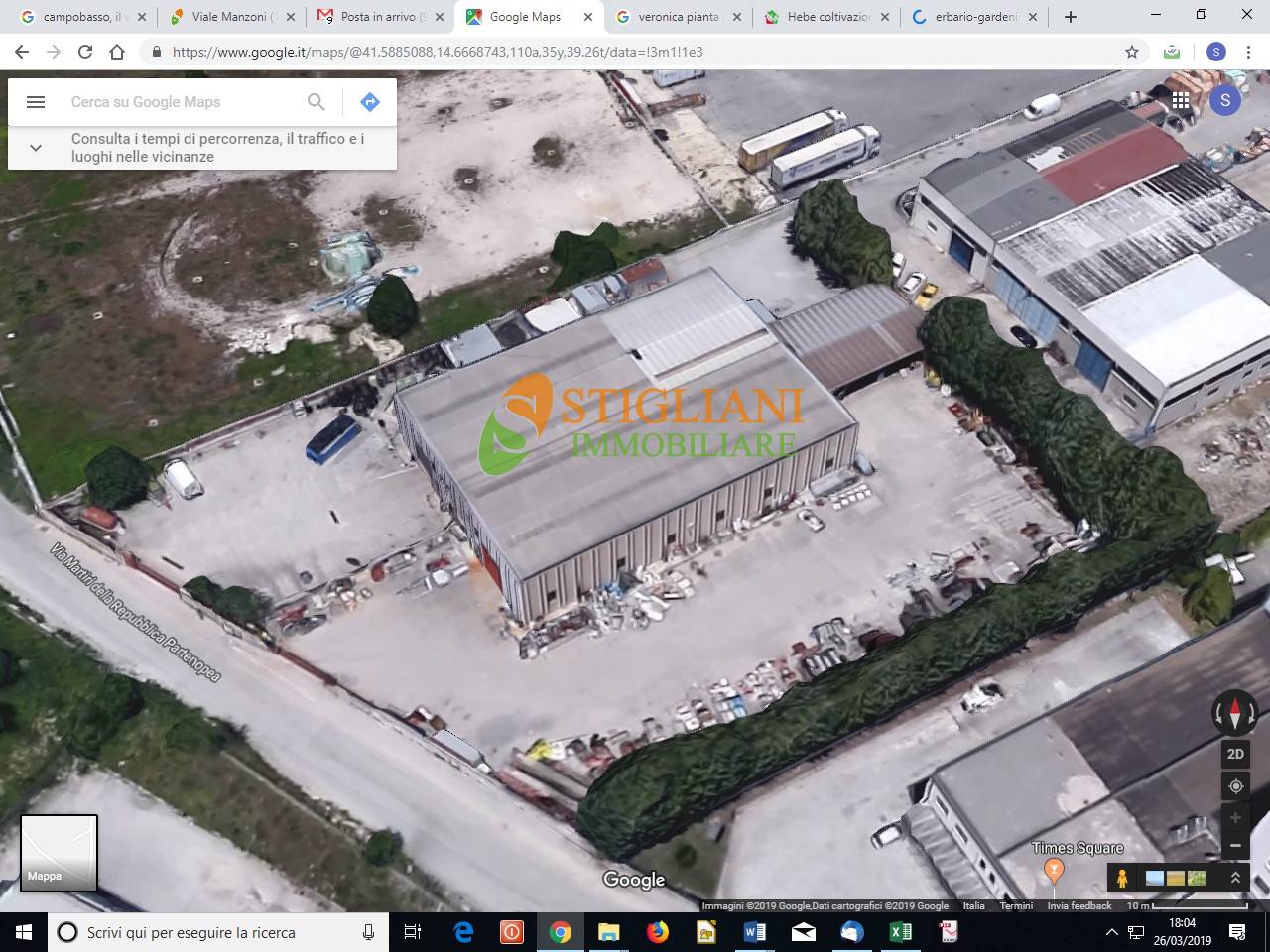 Capannone Commerciale CAMPOBASSO affitto  Periferia  Stigliani Immobiliare srl