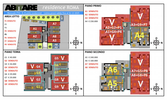 Appartamento in Vendita a Roncade