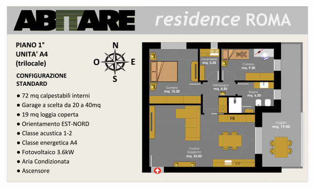 Appartamento in Vendita a Roncade