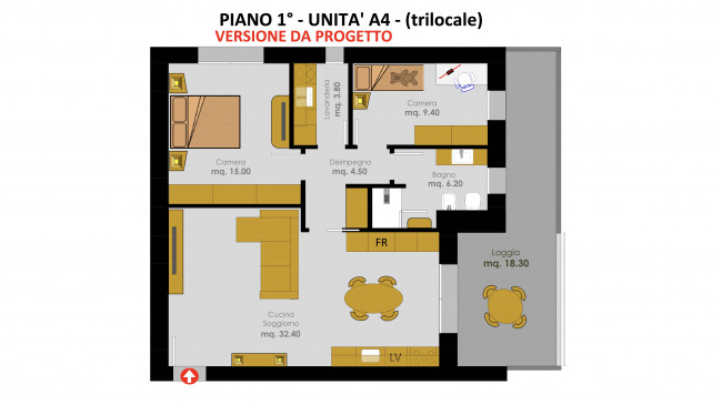 Appartamento in Vendita a Roncade